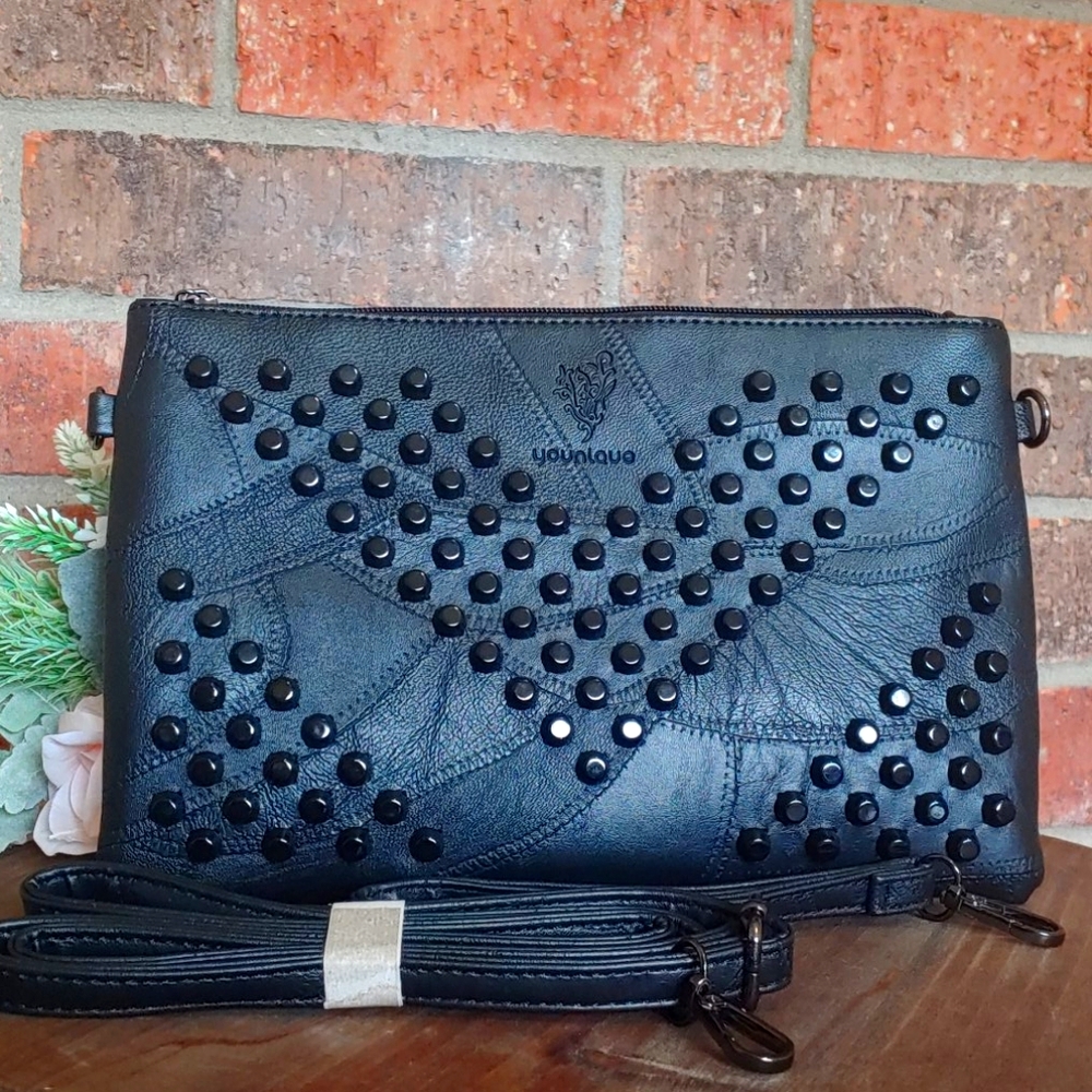 ⚡Younique Studded Clutch Wristlet
